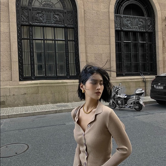 Front button cardigan - Picture 3 of 6